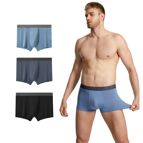 모달 카이시 스트라이프핏 3D 남성 드로즈 면 팬티 4XL6XL 빅사이즈 속옷 사각