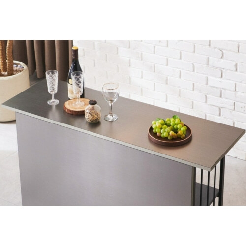 콘솔 홈바용 모던 고급 메탈코팅 상판 1200X400 24평 아이랜드 원룸 가구