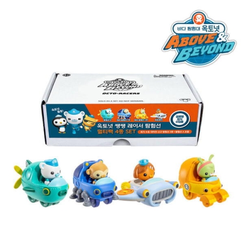 옥토넛 쌩쌩 레이서 멀티팩 4종 세트