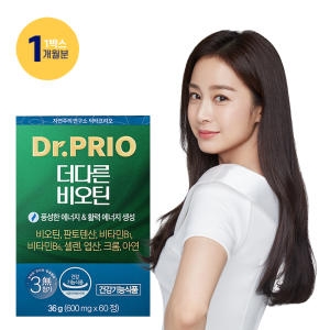 닥터프리오 더다른 비오틴 750mg 60정