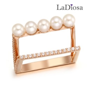 라디오사  18K 진주 반지 LK18OP-839R