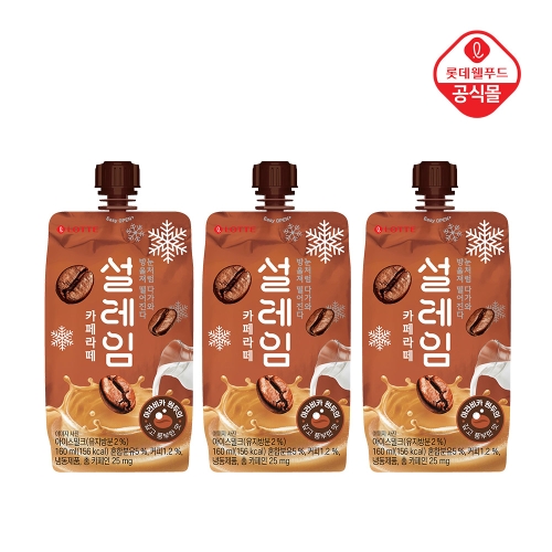 롯데제과  설레임 쿠키앤크림160mlX12개
