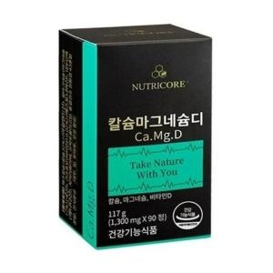 뉴트리코어 칼슘 마그네슘디 90정