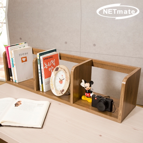 NMK-OBC07NETmate 라운드형 책꽂이 (800x200x200/엔틱)