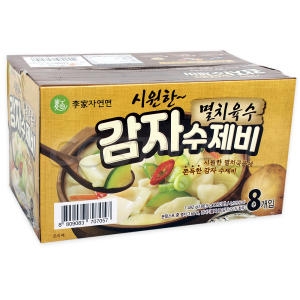 이가자연면  감자수제비 186.5g 8개 멸치육수 코스트코