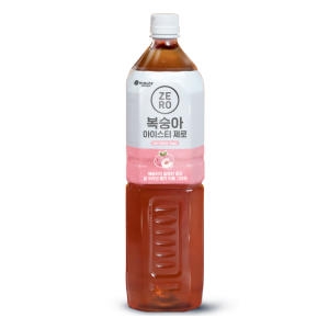 맥널티  대용량 제로 아이스티 복숭아 1.5L