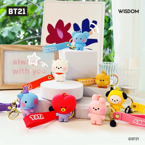 BT21  minini 피규어키링 열쇠고리 가방 차키 방탄굿즈