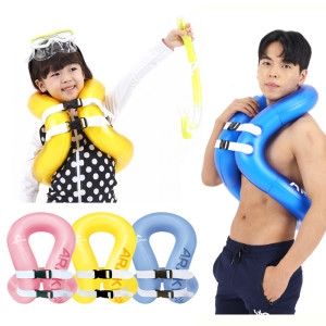 아라칸  칸 스윔베스트 에어조끼 Air 25 35 50 80kg 부력보조복 구명자켓 공기튜브형