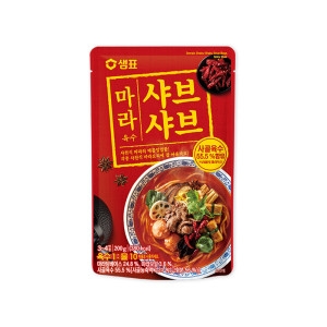 샘표 마라 샤브샤브 육수 200g