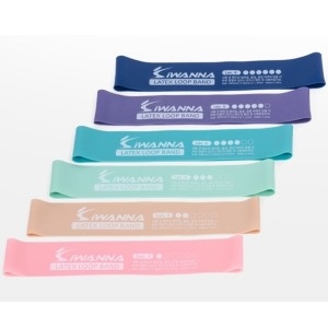 코리아스포츠 아이워너 IW 스쿼트 루프밴드 6종세트 힙업 힙딥밴드