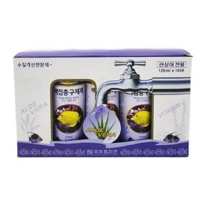 원터치 백점병 치료제 120ml 1박스10개/열대어/치료약
