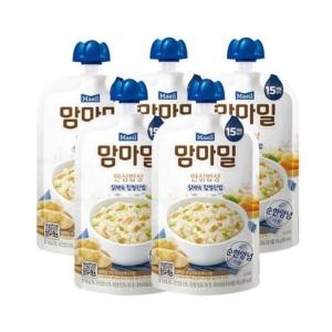매일유업 맘마밀 안심밥상 닭백숙 찹쌀진밥 140g