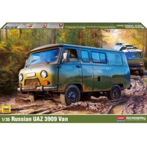 3 과학 1/35 러시아 UAZ 3909 밴 13552