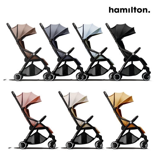 해밀턴  X1 PLUS 휴대용 유모차 코랄오렌지