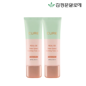 김정문알로에 큐어 리알로에 워터 스플래쉬 카밍 톤 업 40g