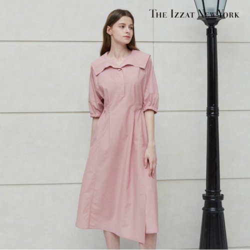 더아이잗 스트링 시어서커 원피스 IN6M0OP74_ 314391