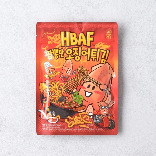 아라움  HBAF 짬뽕맛 오징어튀김 100G