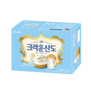 크라운제과  크라운 산도 스윗밀크 323g