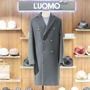 워모 남성 오버핏 구스다운 캐시미어더블코트 JWLJHJ51