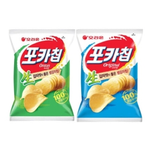 오리온  포카칩 오리지널 66g 10개 + 어니언 66g 10개 총20개