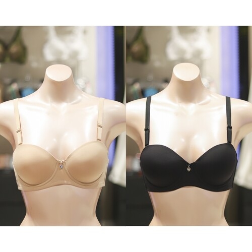 비너스 베이직 오프숄더 반컵브래지어 (C컵)_VBRM603C