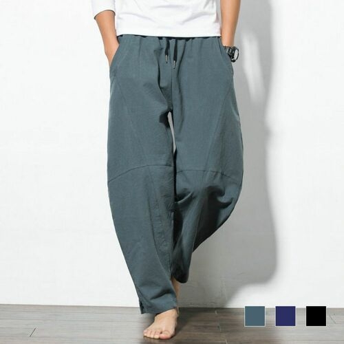 탑텐 0 쿨르 남자 린넨 블루머 통바지 SD-230342