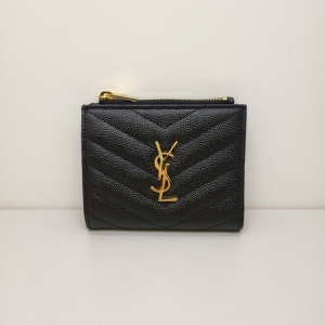 생로랑 생 로랑 575879BOW01 모노그램 2단지갑_금장
