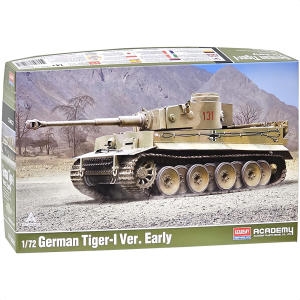 아카데미  과학-1/72 독일 티거-I 초기형 탱크 13422