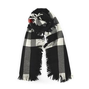 버버리 프린지 체크 머플러_40583951
