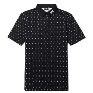 PXG Mens Comfort Fit Cactus Print Polo ME23ATP1-30 남성 컴포트 핏 캑터스 프린트 폴로