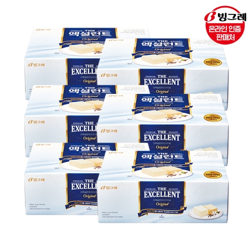 엑설런트 빙그레 엑설런트 6개 오리지널