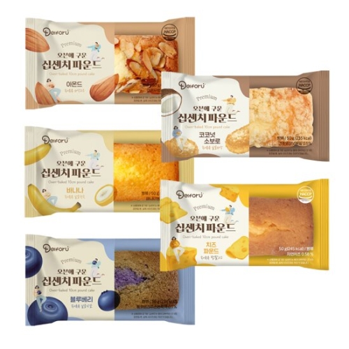 태양이엔에스  델포유 오븐에 구운 십센치 파운드 5종 혼합