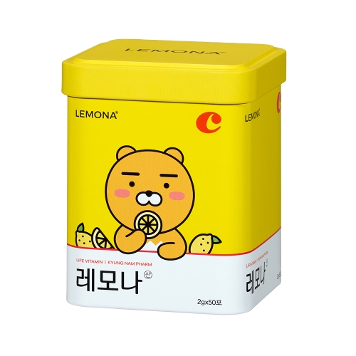 레모나 카카오 프렌즈 에디션 틴케이스 랜덤 50p 1개 100g