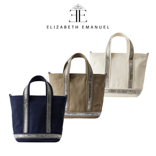 엘리자베스 여성 엠마뉴엘캔버스도트백_3종