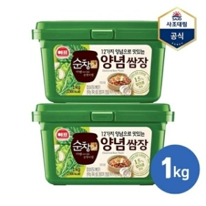 사조 대림 순창궁 12가지 양념쌈장 1kg x2개