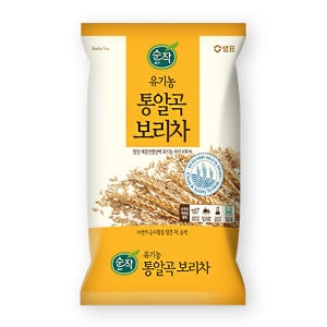 샘표식품 샘표 순작 유기농통알곡보리차 1kg X3개 구수한차