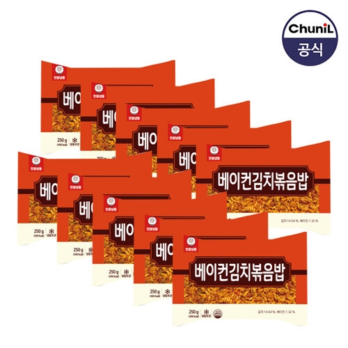 천일식품 천일냉동 베이컨김치 볶음밥 250g