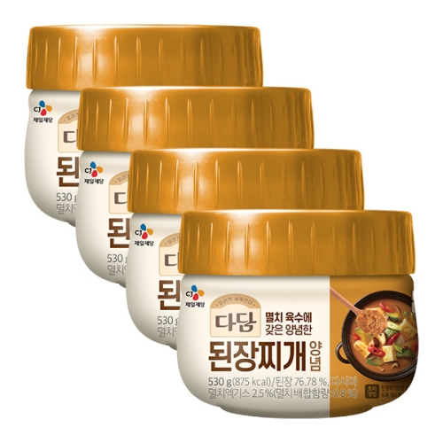  백설 다담 된장찌개 530g [4개]