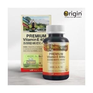 오리진 프리미엄 비타민E 400IU 550mg 90캡슐