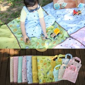 나와니스아동용 방수 휴대용 돗자리 보관가방