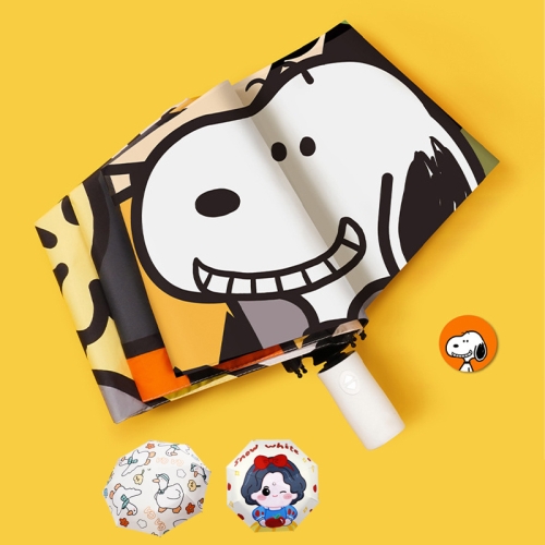 스누피 3단 수동 자동 우산