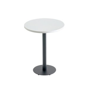 히트가구  CZ4392 원형 바테이블 블랙스틸 600 2colors