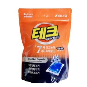 테크 수퍼볼 캡슐세제 30개입