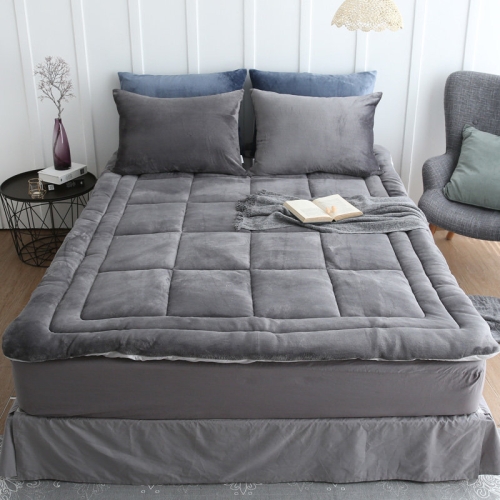 아망떼 굿타임 플란넬 극세사 토퍼