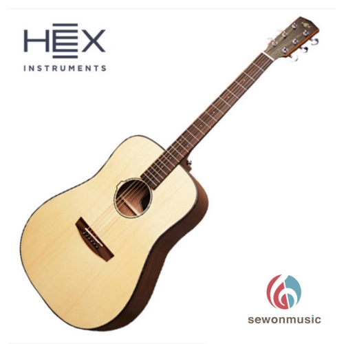 헥스  통기타 STING D200 탑솔리드 D바디 입문용