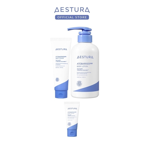 에스트라 아토베리어365 바디크림 250ml + 바디로션 400ml