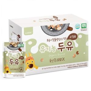 루솔 맷돌방식 유기농 두유 100ml