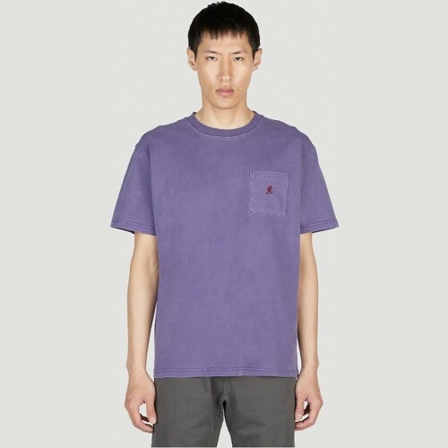 가먼츠 유니온 공용 그라미치 원 포인트 반팔 티셔츠 G301-OGJ