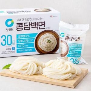 대상 청정원 두부로 만든 콩담백면 6개입 1개 900g