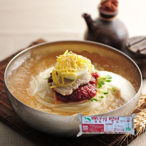 선비찬  밀면사리 2Kg 2봉 20인분 밀면 사리면만 냉동포장